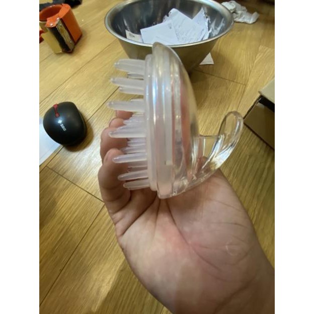 Lược gội đầu silicon - lược dưỡng sinh massage da đầu