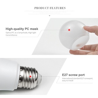 Bóng Đèn Cảm Biến LED 9W 12W Đèn Dusk Đến Bình Minh Cảm Biến Ánh Sáng Ban Ngày Đèn Ngủ Tự Động BẬT / TẮT Cho Gia Đình Đỗ Xe Chiếu Sáng AC85-265V