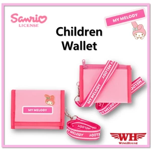Ví Trẻ Em 3 Lớp SANRIO MyMelody Màu Hồng