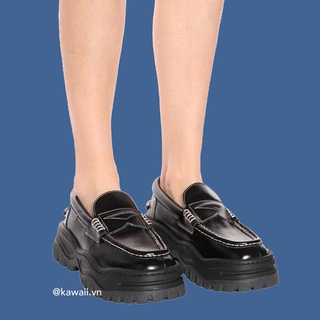 [Có sẵn] GIÀY LƯỜI LAZY HIGH SHOES đế cao 5cm độc quyền Kawaii Viet Nam (Ảnh thật shop chụp)