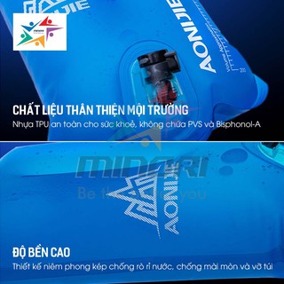 Bình nước Túi Nước Vest Nước Aonijie SD16 SD62 SD30 Dung Tích 250ml 1.5L 2L 3L  - Minori Store