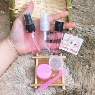 Bộ chiết mỹ phẩm du lịch tiện lợi 7 món