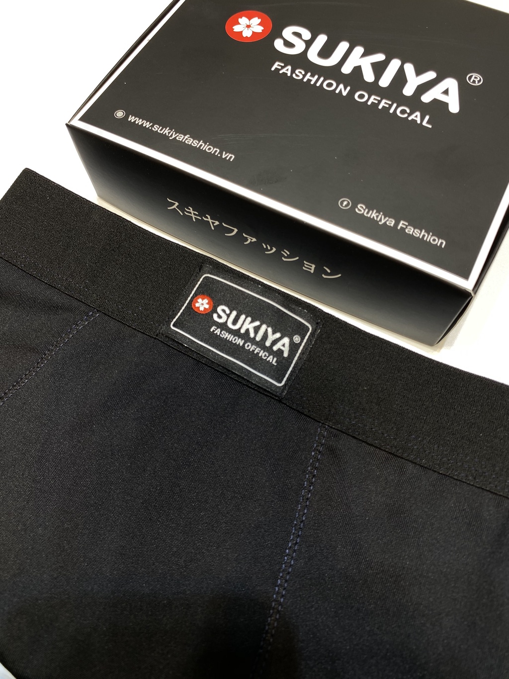 Mô tả Quần Lót Nam Boxer Combo 3 Màu SUKIYA Japan Quality Chất vải Thun Lạnh Tự Nhiên 100% thoáng khí QL01 - 5