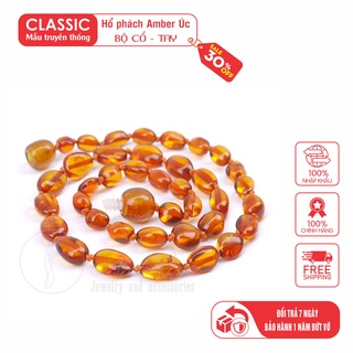 Vòng cổ Amber Úc cho bé 0-10 tuổi  VCOL1MN