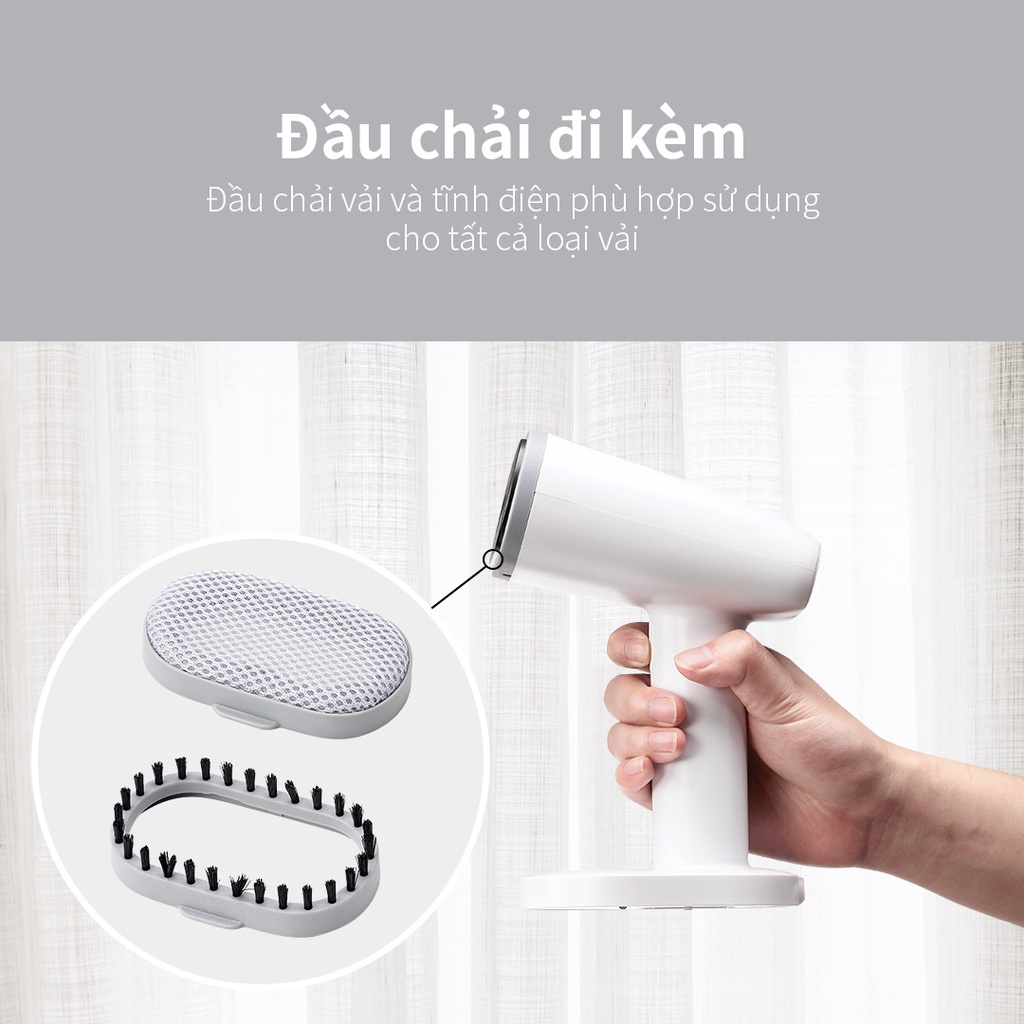 Bàn là bàn ủi hơi nước LocknLock ENI223WHT 1600W , làm nóng nhanh trong 30s , mặt là phủ sứ - K-MALL