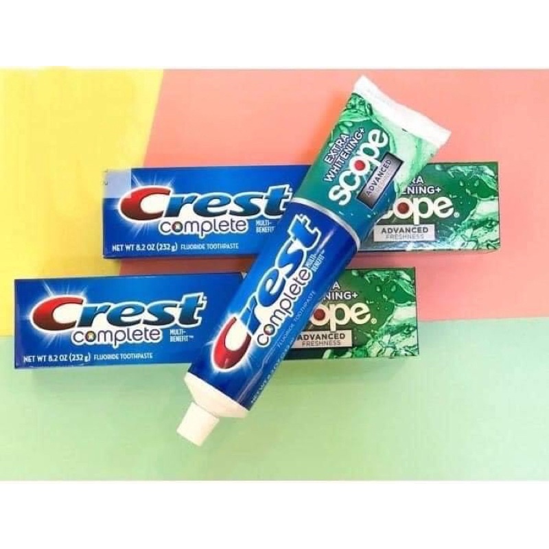 kem đánh răng Crest Complete Extra | Shopee Việt Nam