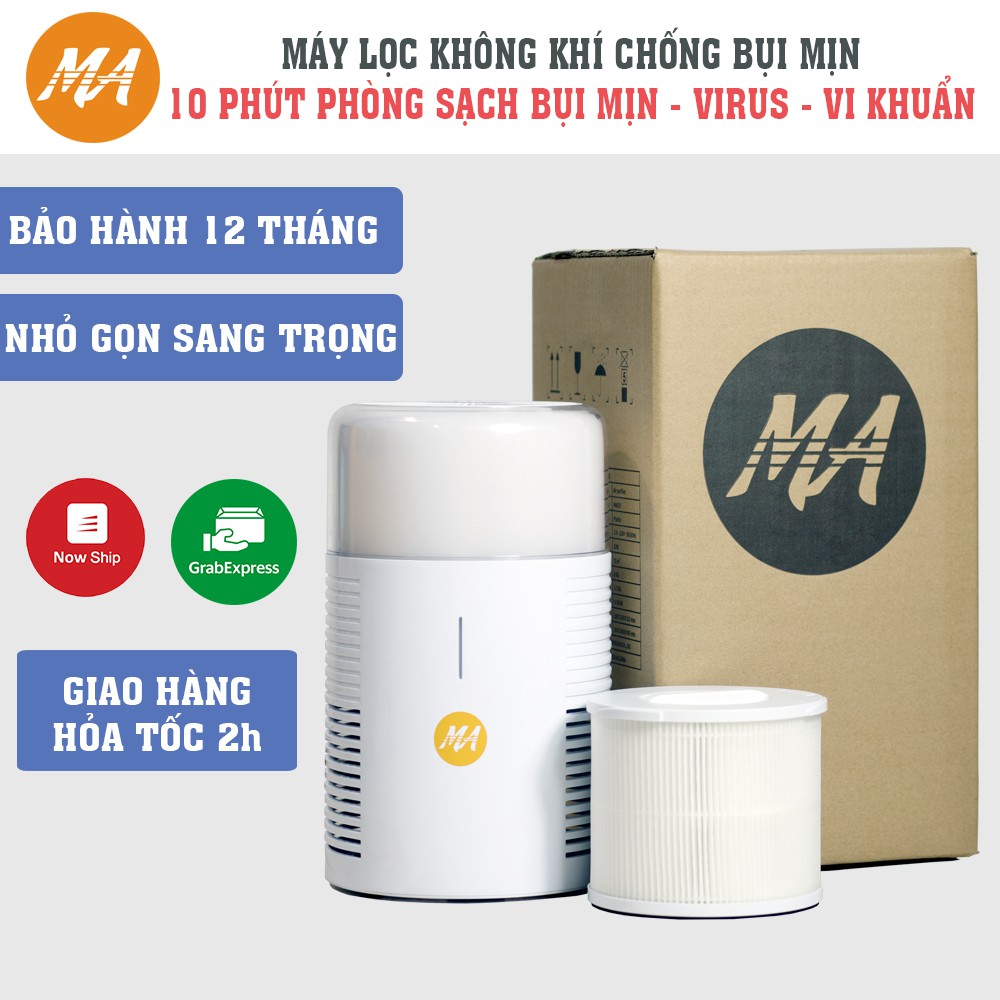 Ảnh Máy lọc không khí MaxAir MA025 lọc sạch bụi mịn trong 10 phút, bảo hành chính hãng 12 tháng 1