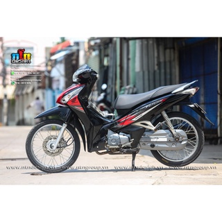 Tem Rời Dán Xe Future FI Mẫu Đen Đỏ Cực Đẹp , Hàng 3 Lớp Chất Lượng Cao .Team Decal