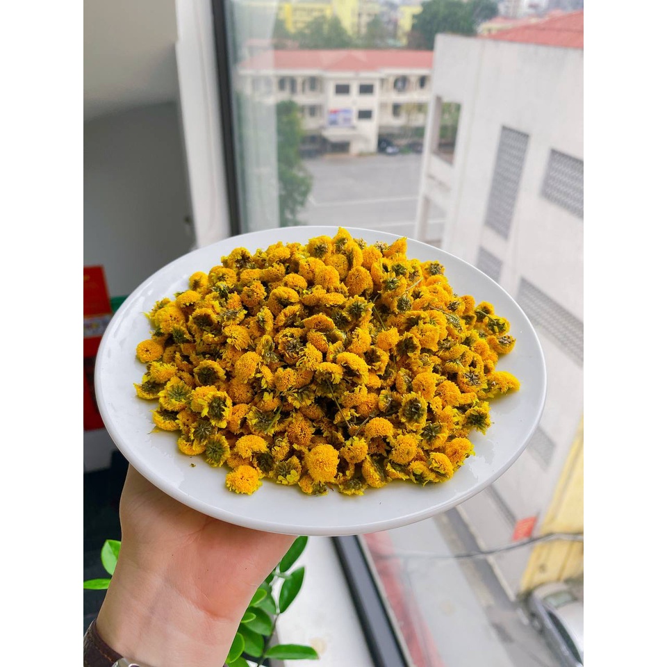 Ảnh Trà hoa cúc vàng sấy lạnh nguyên bông tuyển chọn loại đặc biệt Mộc Hương Sơn Gói 15gr 2