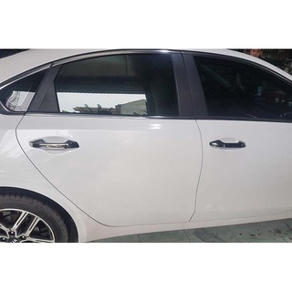 Nẹp viền chân, cong kính xe Kia Cerato 2019- 2023, K3 2021-2025 INOX cao cấp