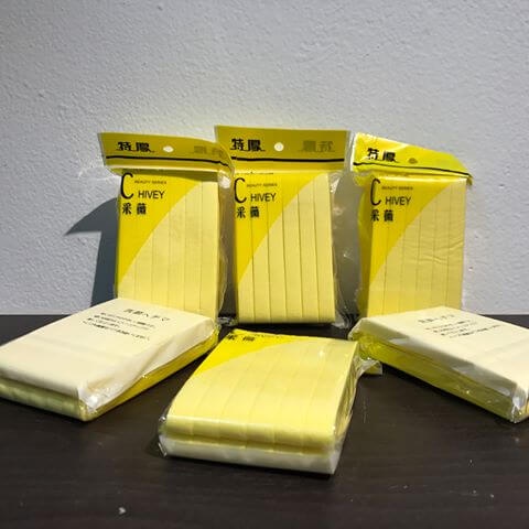 Bọt biển - Bông nở rửa mặt Chivey 12 miếng - Miếng mút rửa mặt dạng nén gói 12 miếng, hàng sẵn loại 1