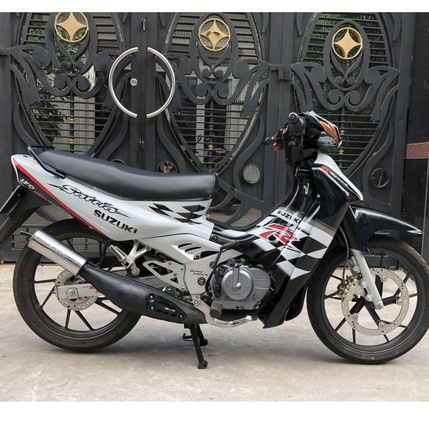Tem Rời Suzuki Satria 2000 Xám Đen Tem Cờ | Shopee Việt Nam