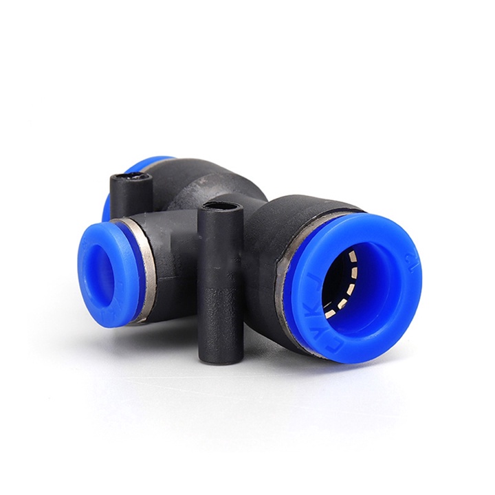 50 tê nối nhanh ống 8mm, đầu chia ống 8