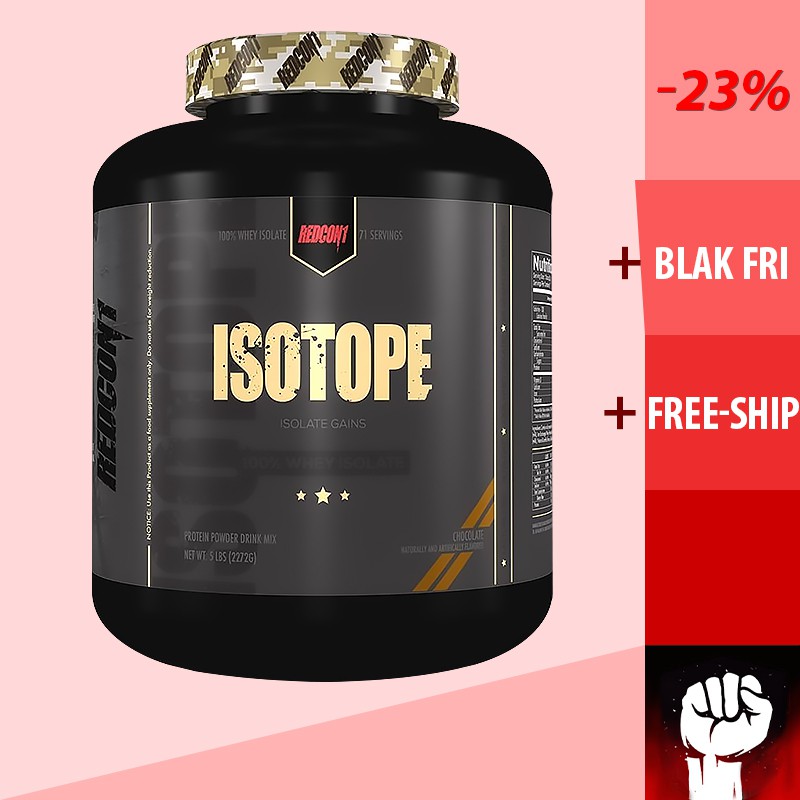Whey Isotope Whey Isolate Redcon1 Protein Tăng Cơ Chính Hãng