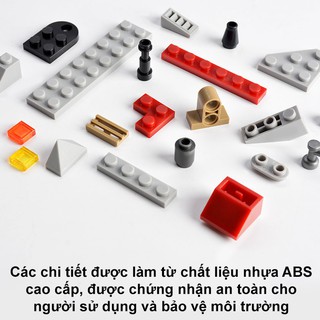 Đồ Chơi Lắp Ráp Mô Hình Chiến Hạm, Tuần Dương Hạm Với 1000+ Mảnh Ghép