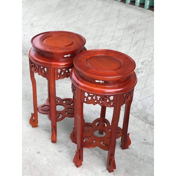 đôn Phượng gỗ gõ mặt 30 cao 40,50,60,70,80