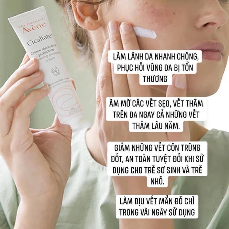 Kem Dưỡng Avene Phục Hồi Da Cicalfate Restorative Skin Cream