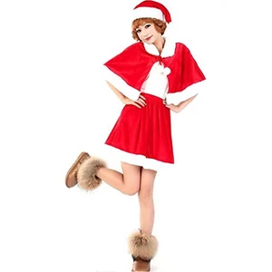 Váy choàng mùa noel cho bé gái