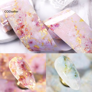 Giấy Decal Họa Tiết Đá Cẩm Thạch Dán Móng Nghệ Thuật