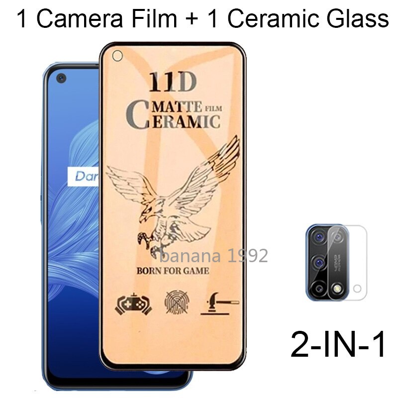 2in1 Realme 8i 7 6 5 3 Pro 8 7i 6i 5i 5s C3 C11 C12 C15 C17 C20 C25s C25y C21y GT Master Realme Narzo 30A Pro Kính cường lực mềm