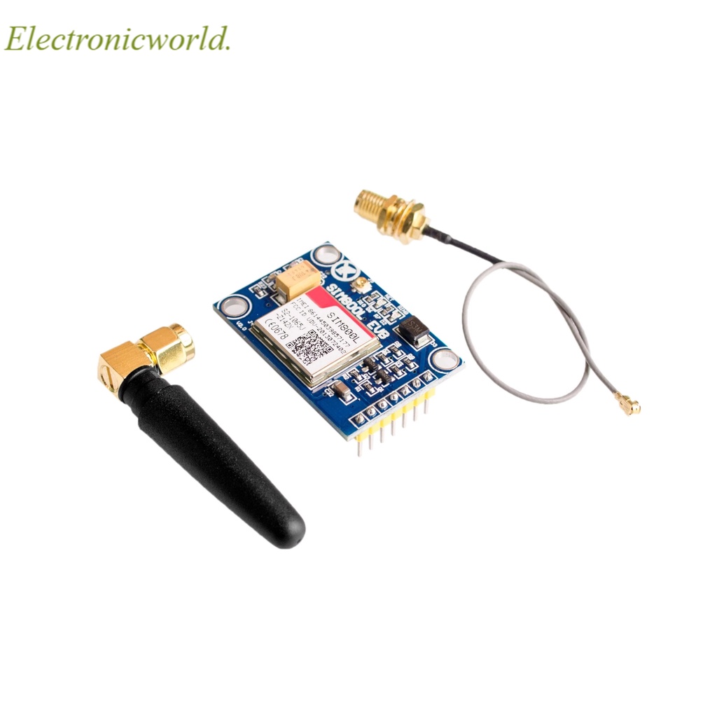 Module SIM800L GPRS GSM với bảng SIM anten PCB 4 băng tần cho Arduino ...