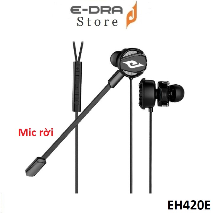 Tai Nghe Gaming E-Dra EH420E Có Mic rời, dùng cho điện thoại, laptop ...