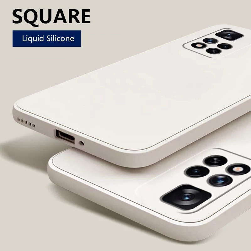 Ốp điện thoại dẻo khung vuông cho Redmi 15 15C 15A 14C 14R 13 13C 13x 12 12C 11A 10 10C 9 8 10A 9T 9C 9A K30 K20 Pro 4G 5G 2026