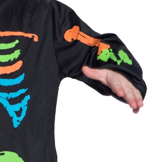 Trang phục xương đầy màu sắc cho trẻ em  Halloween