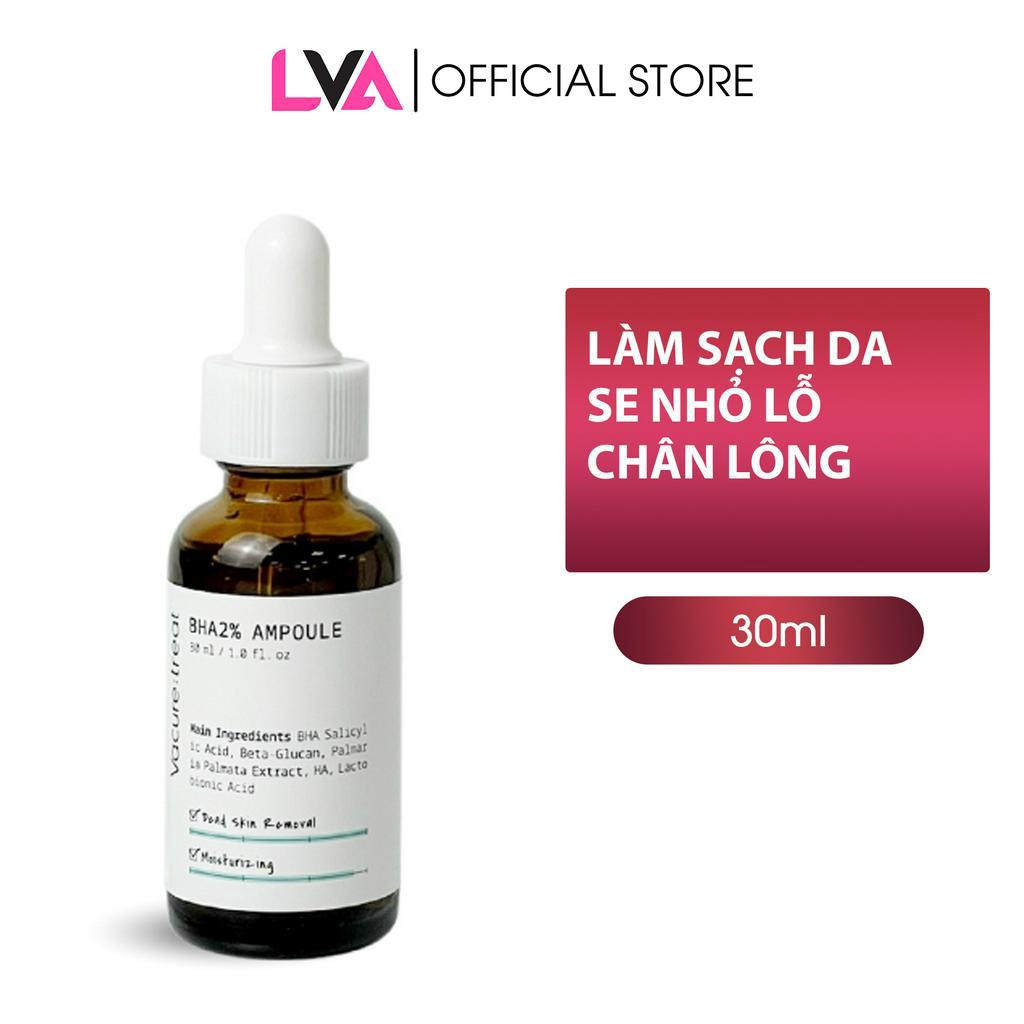 Dung dịch loại bỏ tế bào chết Vacure:treat BHA 2% Ampoule 30ml