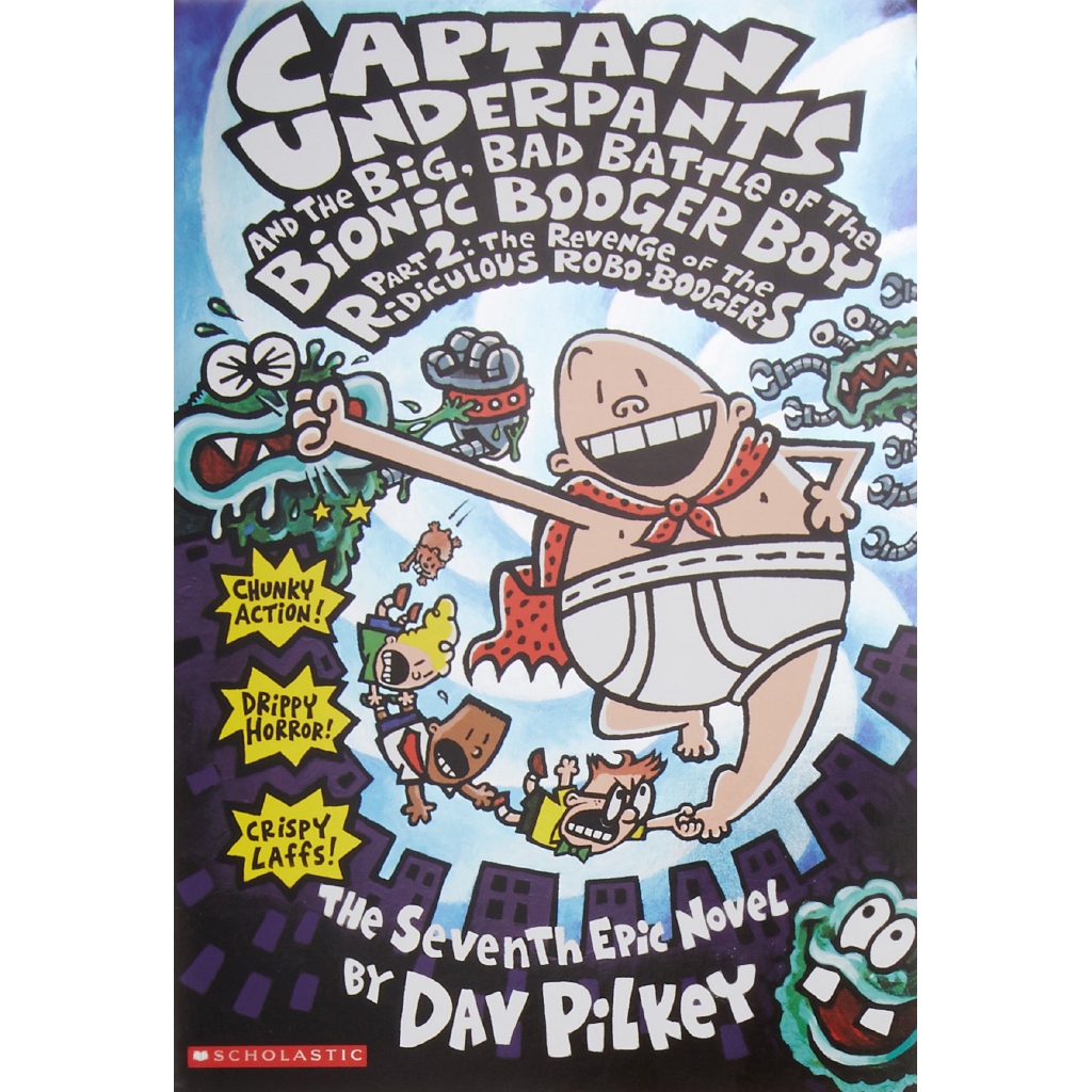 Sách Captain Underpants #7: Captain Underpantsand the Big Bad Battle of ...