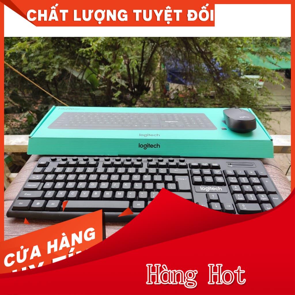 (Tặng kèm chuột và Lót chuột ) Bàn phím Logitech MK290 không dây ...
