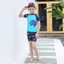 Bộ bơi khủng long kèm mũ hàng quảng châu