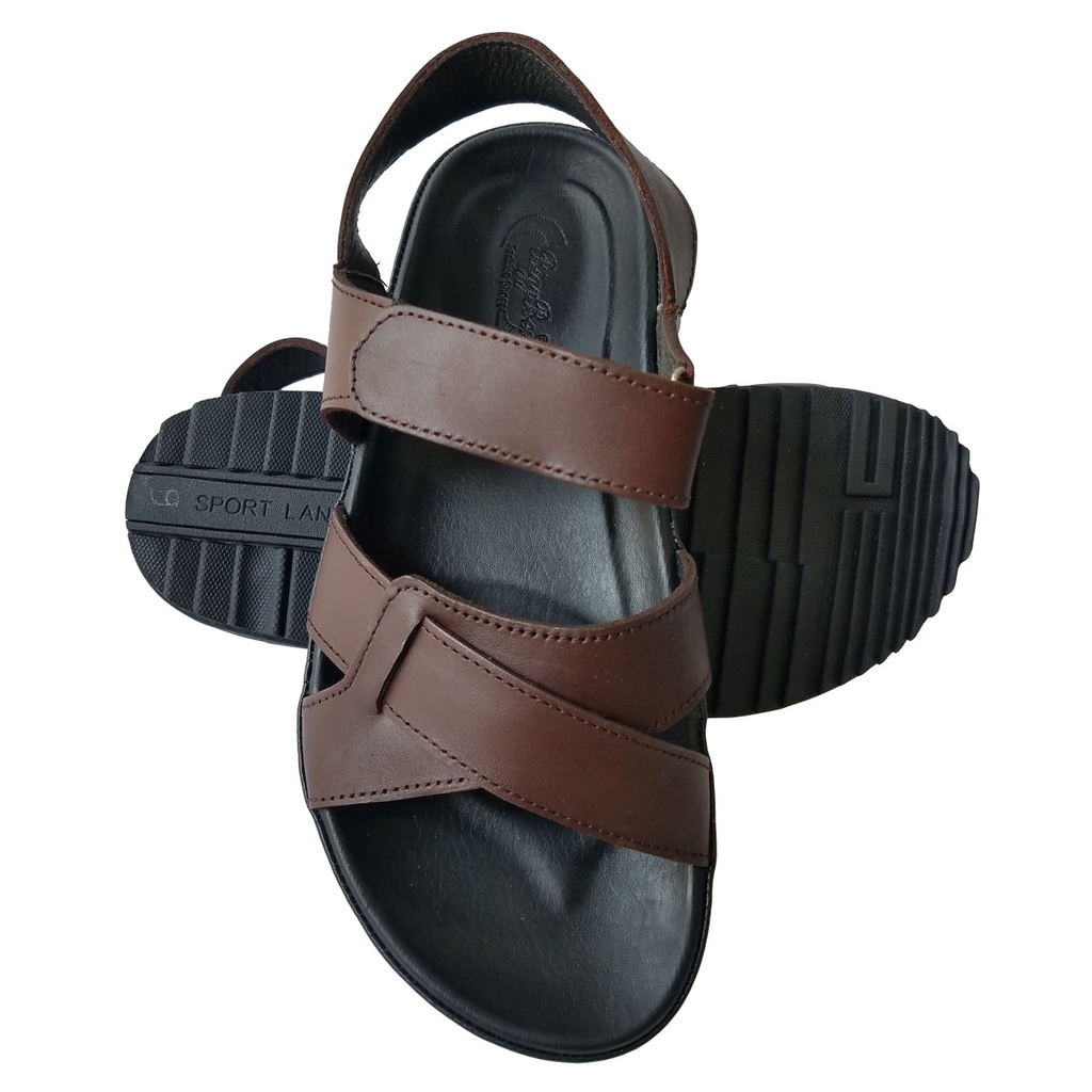 Giày Sandal Nam Da Bò Thật BIGGBEN Cao Cấp HKD560