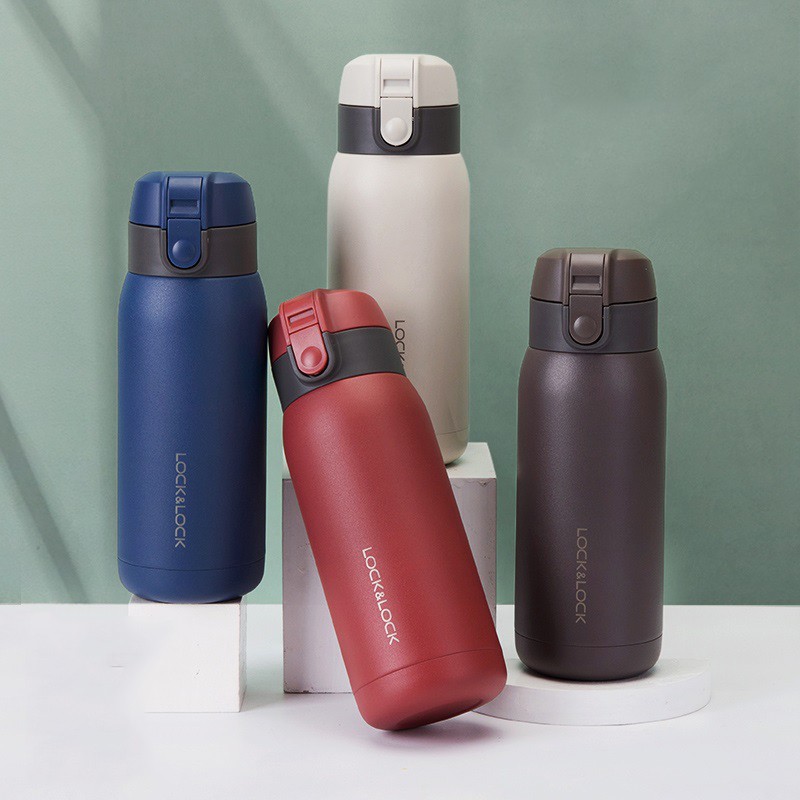 Ảnh Bình Giữ Nhiệt LocknLock Chubby Tumbler LHC3233 370ml - Hàng Chính Hãng, Có Dây Treo, Thép Không Gỉ - JoyMall 2