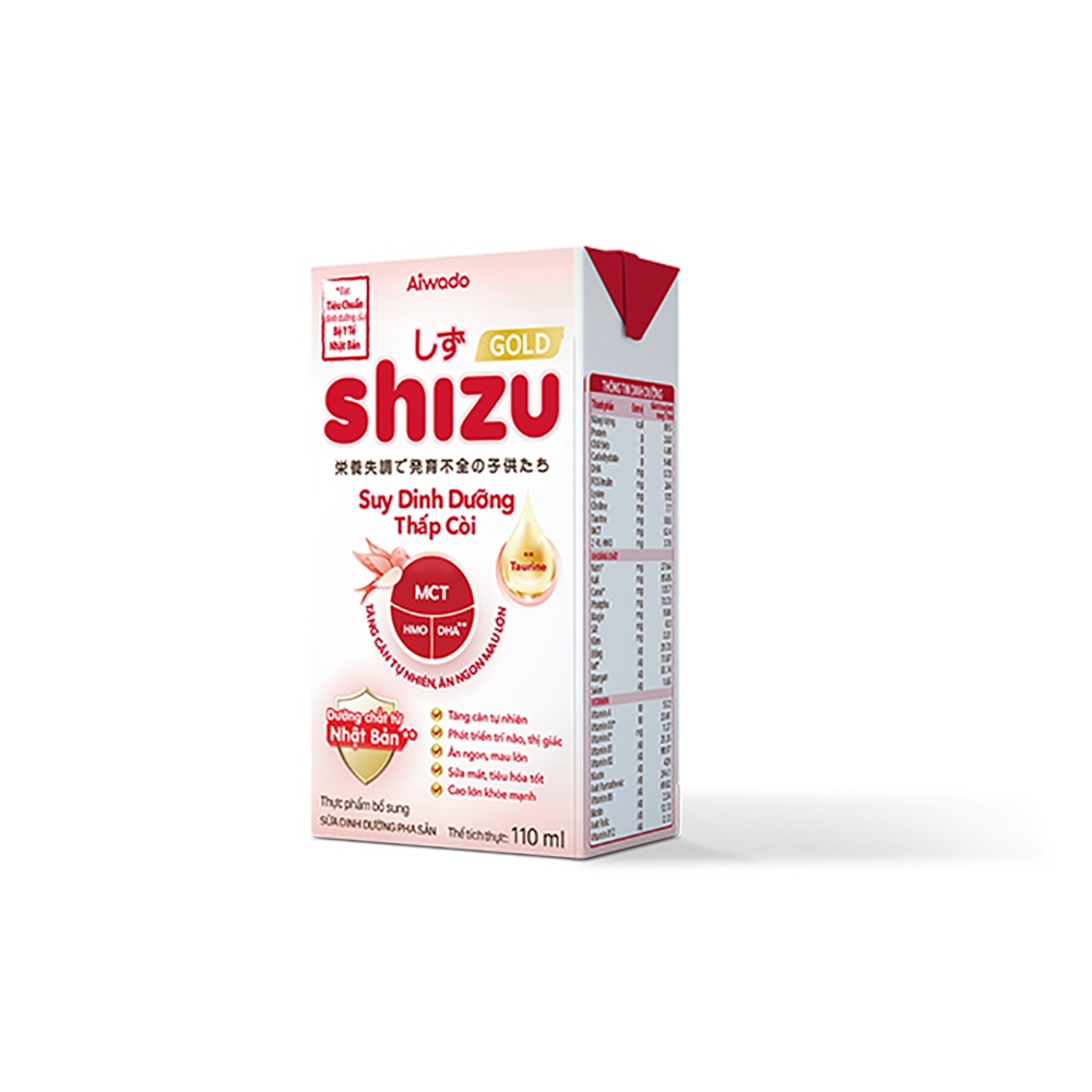 Sản phẩm Shizu Gold có công dụng gì đối với trẻ suy dinh dưỡng thấp còi?
