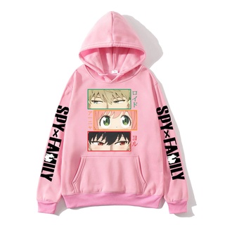 Áo Hoodie Anya Gián Điệp X Họ In Áo Khoác Loid Yor Anime Manga Nam/Nữ