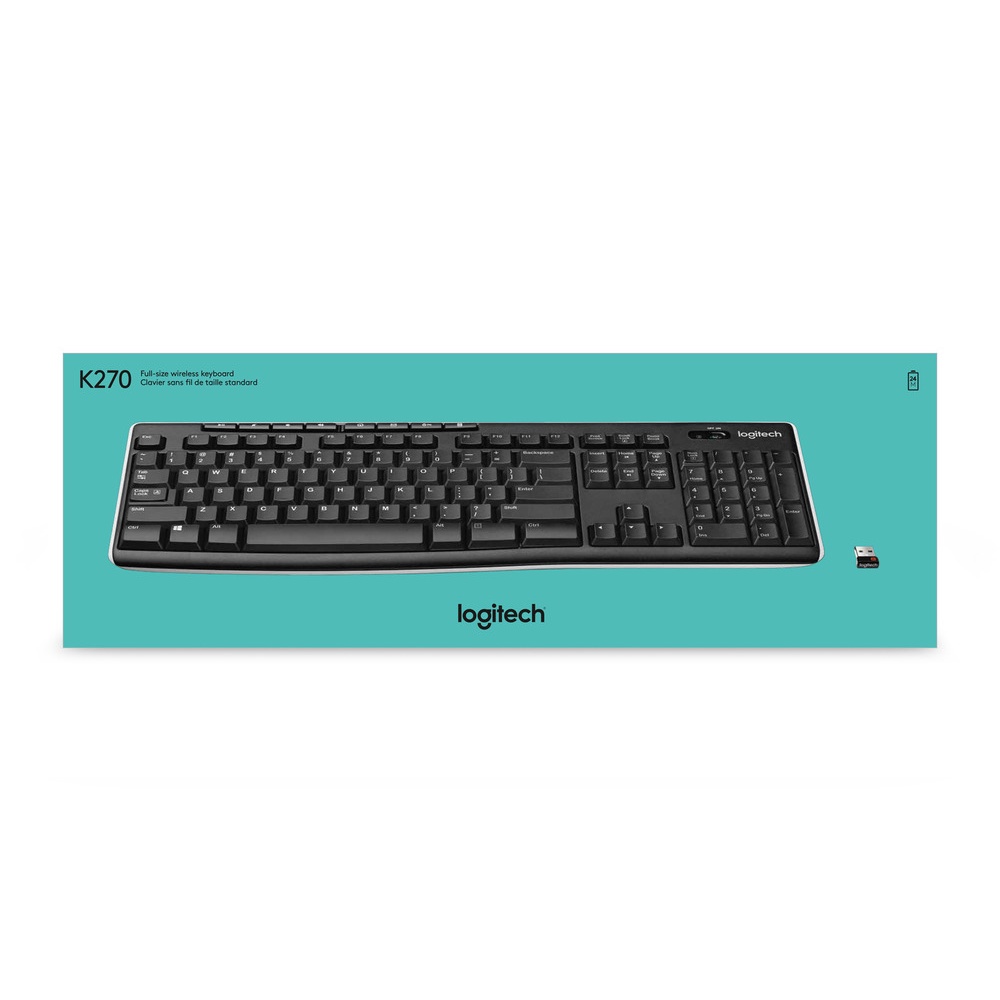 BÀn PhÍm Logitech K270 Wireless BÀn PhÍm KhÔng DÂy Chính Hãng Bảo Hàng 36 Tháng Shopee Việt Nam 4453