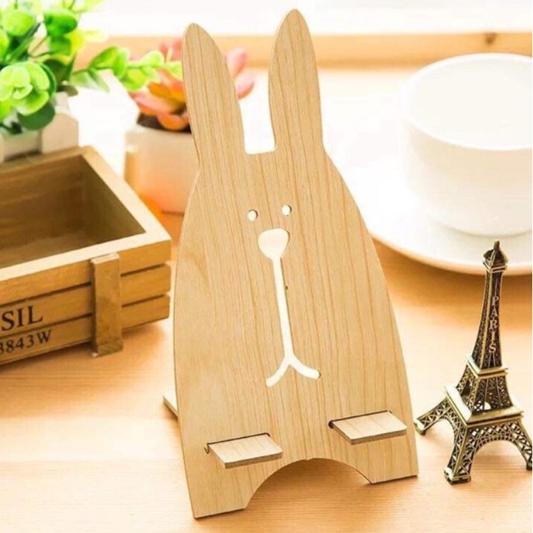 Giá Đỡ Điện Thoại Thỏ, Gấu, Mèo Béo Dễ Thương