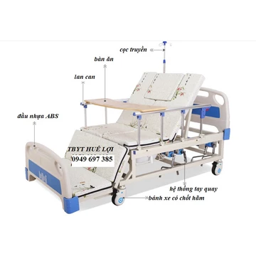 Giường bệnh cao cấp đa chức năng - Giường y tế đa năng