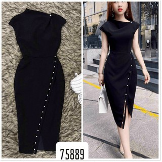 ĐẦM UMI ĐÍNH CƯỜM 2 MÀU XINH XẮN,HỌA TIẾT TRƠN NHƯNG KHÔNG KÉM PHẦN SANG TRỌNG NAM LEE STORE