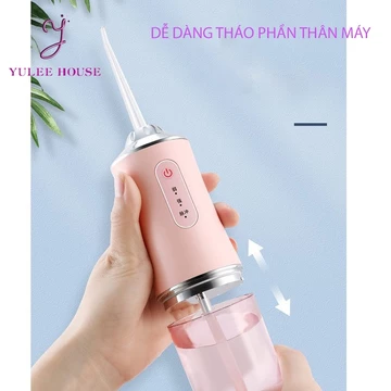 Máy Tăm Nước Oral Irrigator Chính Hãng Cầm Tay, Tăm nước vệ sinh răng miệng cao cấp