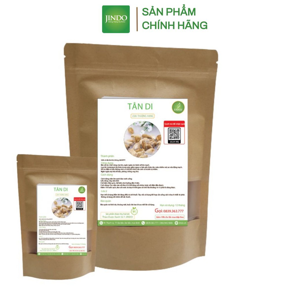 [Mã BMTTC60K giảm đến 60K đơn 50K] Tân di khô thượng hạng JINDO 1kg