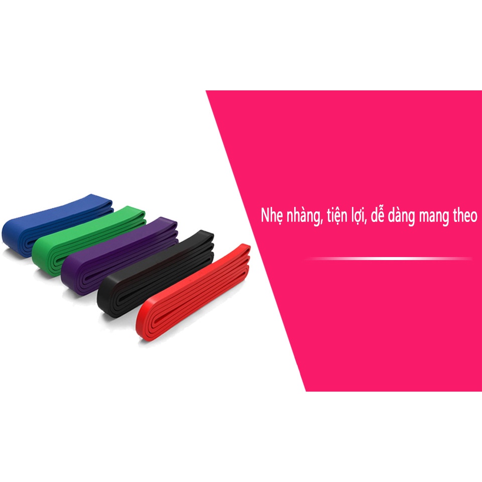 Ảnh Dây Kháng Lực Cleacco – Boro Sport | Mẫu Mới 2025 | Tập Gym Toàn Thân – 5 Mức Tải – Cao Su Bền Dẻo – Bảo Hành 12 Tháng 4