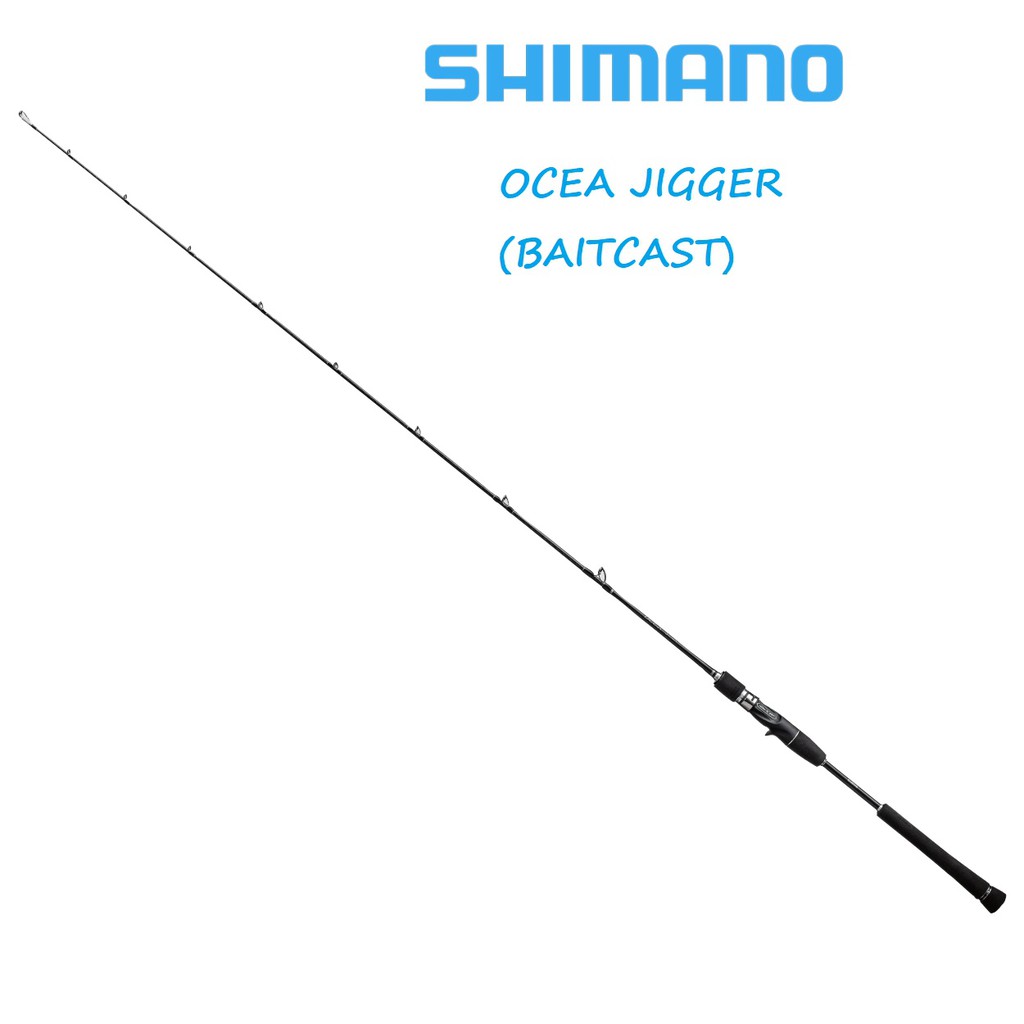 Cần Câu Cá Shimano Ocea Jigger B60-3 - B60-5 - 1.83m - Máy Ngang