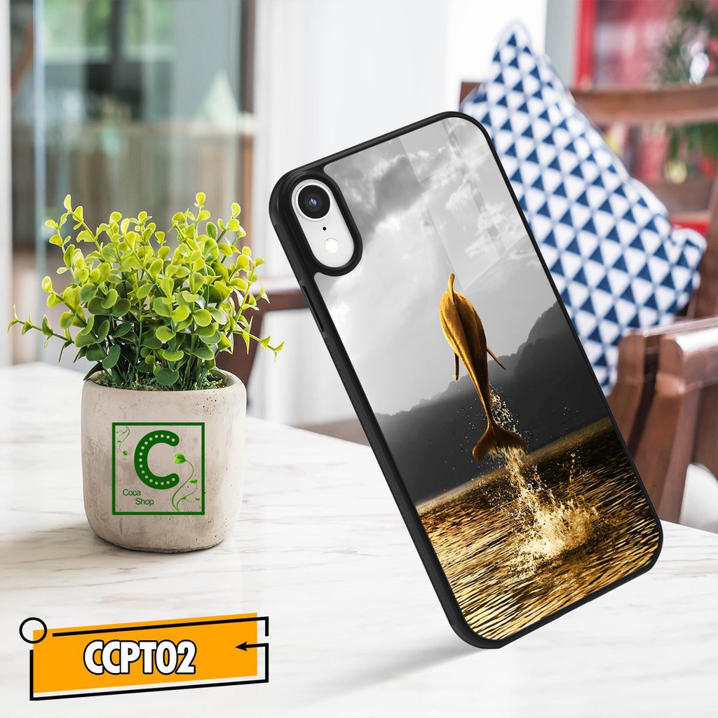 Ốp iphone in hình cực đẹp siêu bền - Cá Heo biển lớn