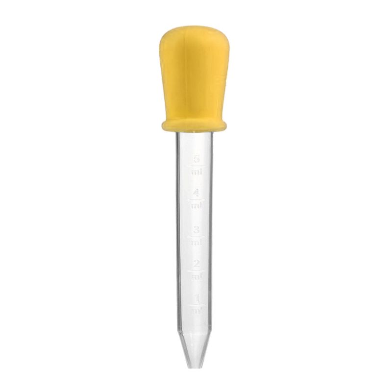 Ống nhỏ giọt 5ml bằng silicone cho bé ăn dặm/uống thuốc