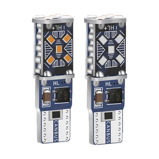 Đèn LED đỗ xe ô tô 2X T10 W5W WY5W 168 501 2825 Tự động Wedge Turn Side Bulbs Nội thất ô tô Đèn vòm đọc sách