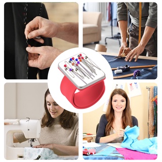 3 Màu May Pincushion Cổ Tay Từ Kim Miếng Lót An Toàn Pin Đệm Quần Áo Bảo Quản Đồ Dùng 1 cái silicon phù hợp mặc hằng ngày đi làm đi chơi hoặc phối đồ gọn đẹp ôm dáng thoải mái dễ mặc và hỗ trợ tôn dáng tự nhiên