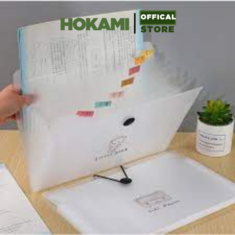 File đựng tài liệu bìa kẹp nhiều ngăn khổ A4 - túi đựng tài liệu 5 / 8 ...