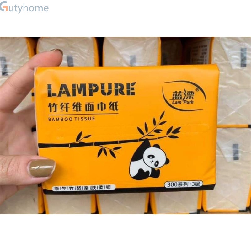 giấy rút ăn -1 gói 300 tờ siêu dai - Gấu Trúc Sipiao